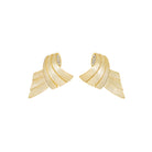 Kitte Folio Earrings Gold