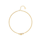 Kitte Baby Bond Pavé Necklace Gold