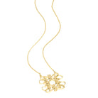 Kitte Monogram Necklace in Gold
