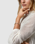 Kitte The Metropolitan Cuff Gold worn by model