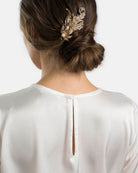 Kitte Bohemia barrette gold on model