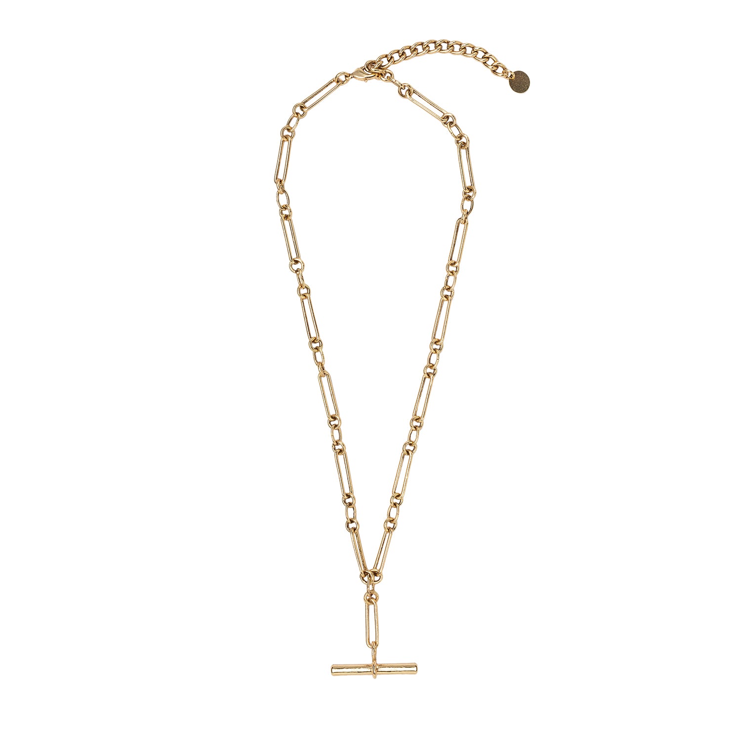 Kitte Heirloom Fob Necklace Gold