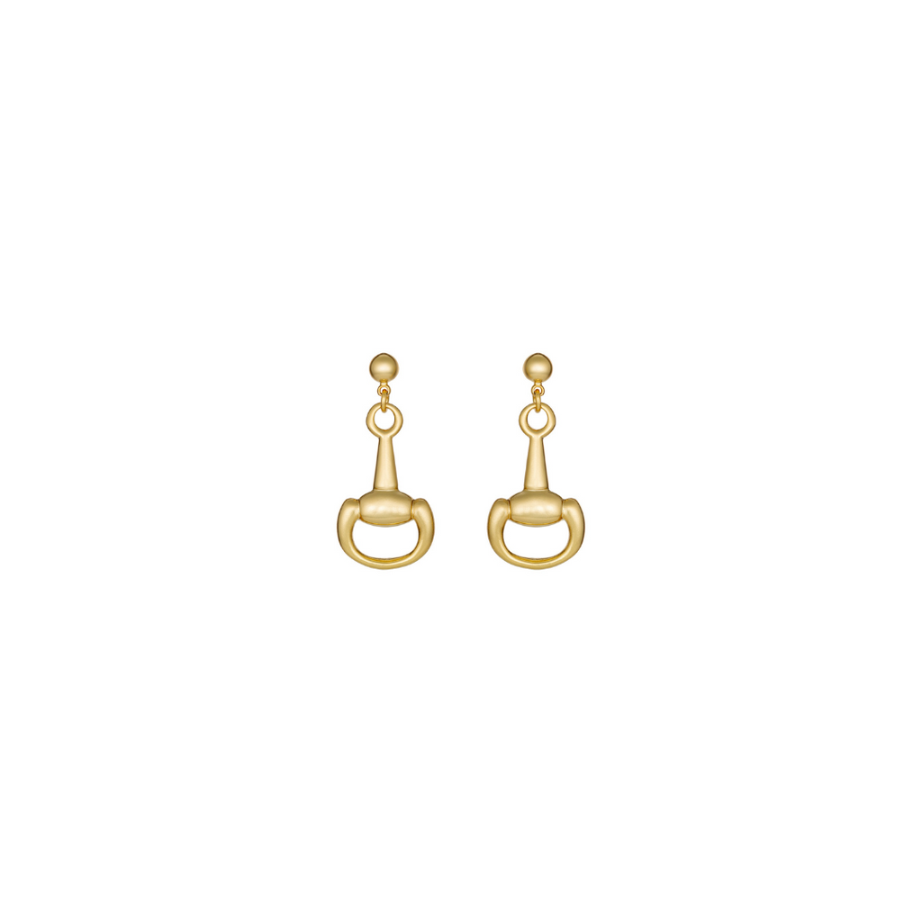 Gucci horsebit earrings deals