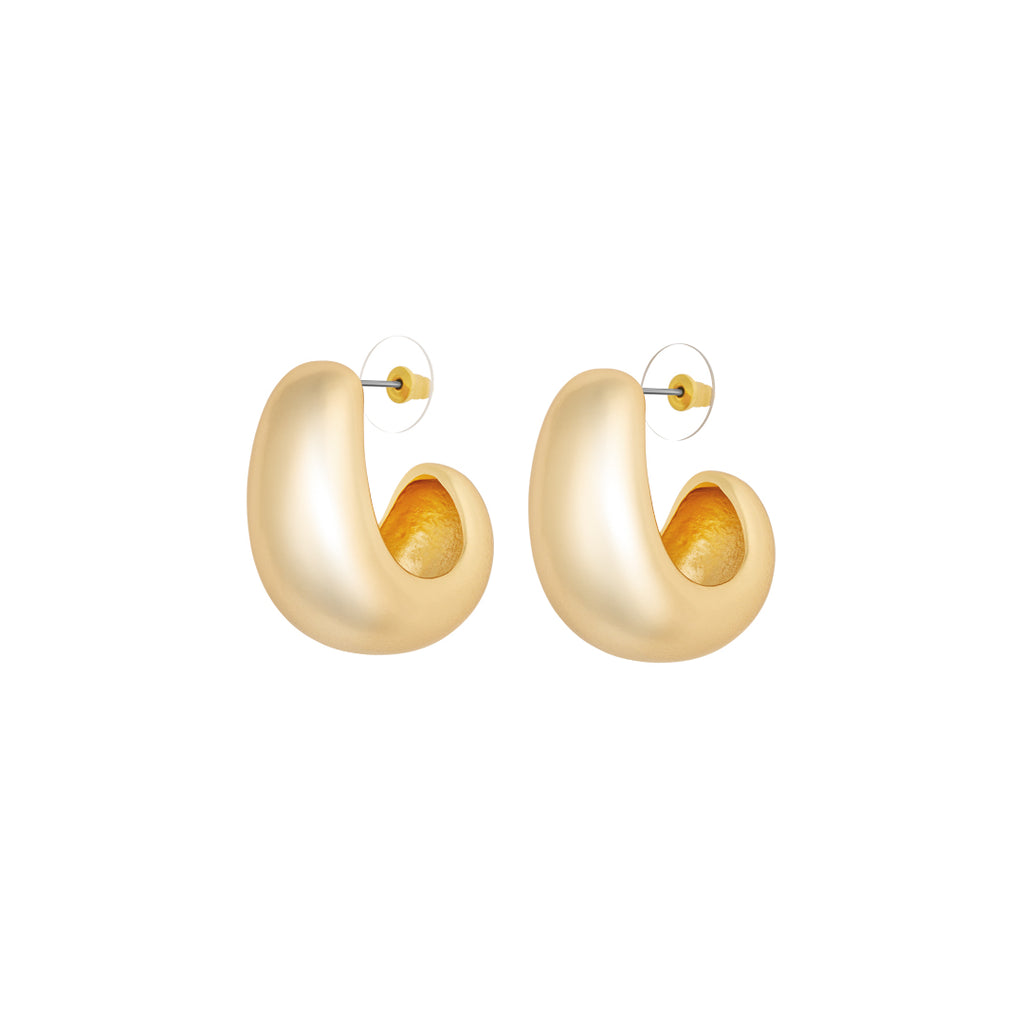 Kitte Jet Set Earrings Gold