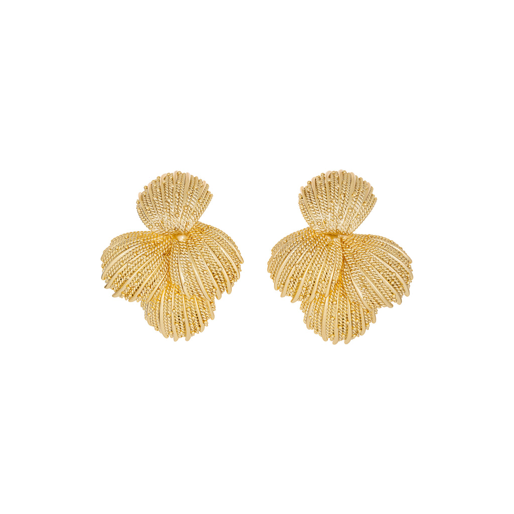 Kitte Editorial Earrings Gold