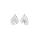 Kitte Centrefold Earrings Silver