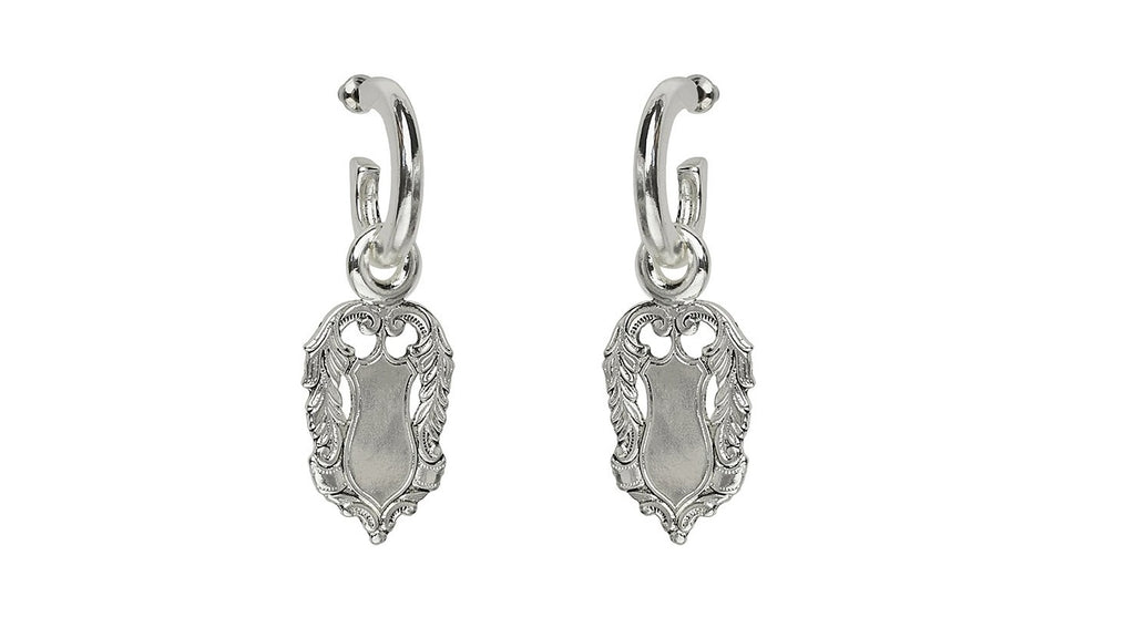 Kitte Amulet Earrings Silver