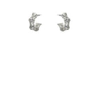 Kitte Bambu earrings silver