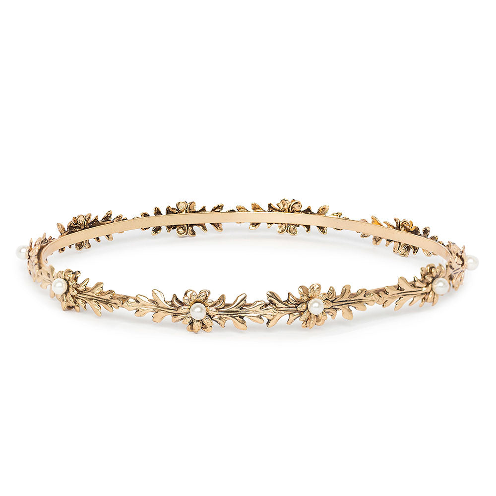 Kitte Pearl Goddess Headpiece Gold