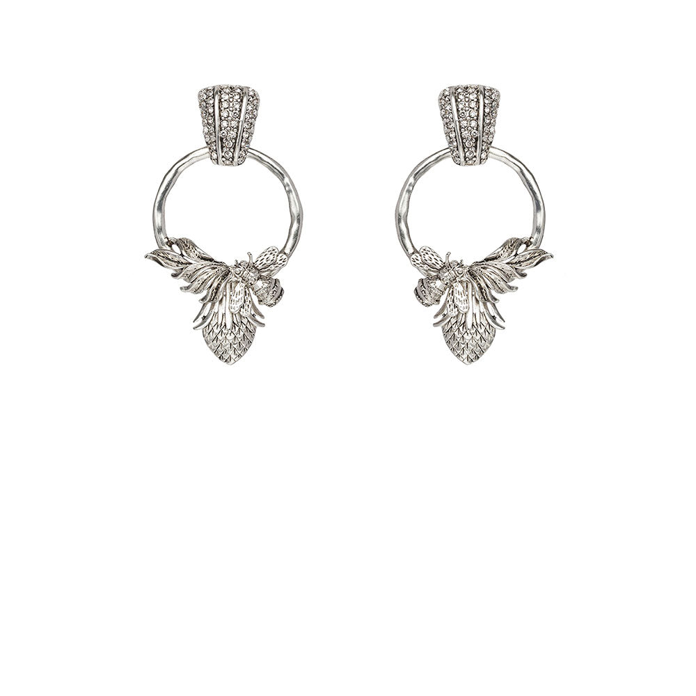 Kitte Abeja silver earring