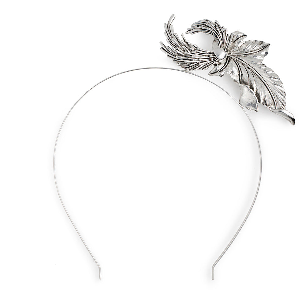 Kitte Heart of Glass Headpiece silver